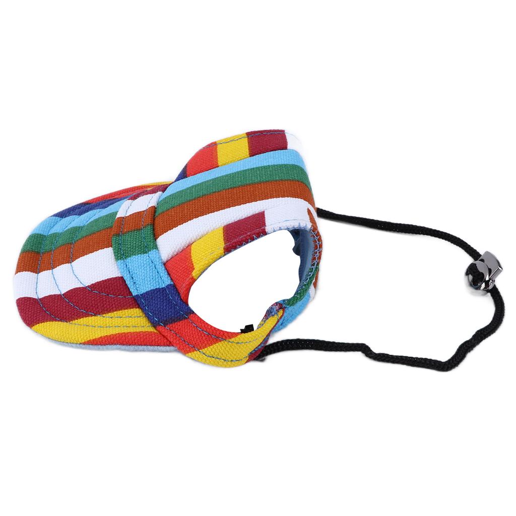 Dog Baseball Cap Adjustable Dog Outdoor Sport Sun Protection Baseball Hat with Neck Strap for Outdoors