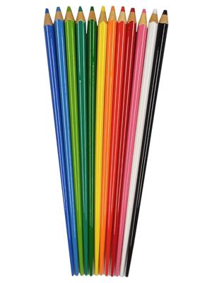 Aoba Chopsticks Colored Pencil Chopsticks Set of 12 Colors To Brighten Up Your Dining 1 6 Servings 22.5cm Table, Each,