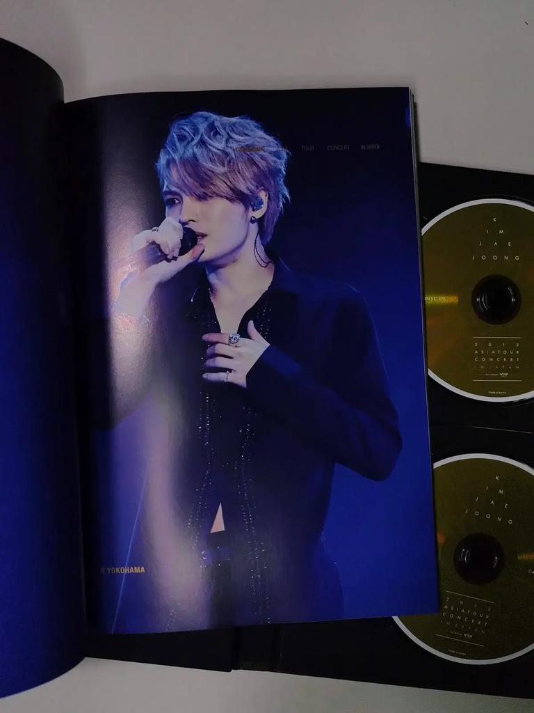 Kim Jaejoong 2013 1st Asia Tour DVD + Photobook Used