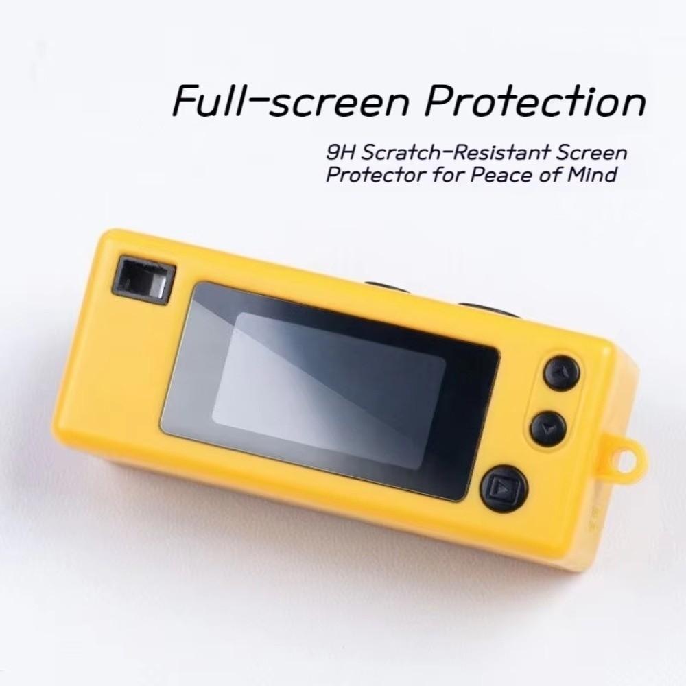9H for Kodak Camera Tempered Glass Screen Transparent Portable Digital Camera Screen Protector Keychain Camera Accessory