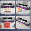 with 10 Seal Bags Vacuum Sealing Machine LED Display Vacuum Packaging Machine  Kitchen