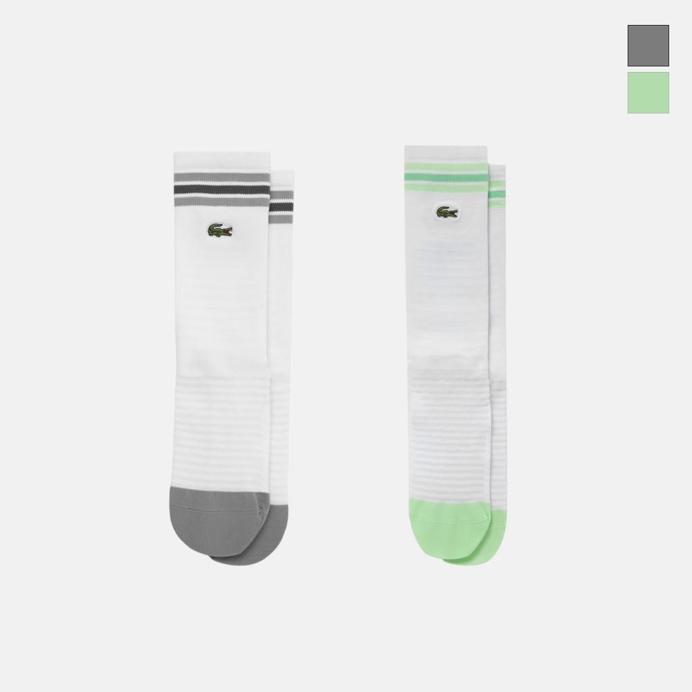 [lacoste] Унисекс Легкие Носки для Бега RA135E-56G Melange Gray (Cca)-0T4