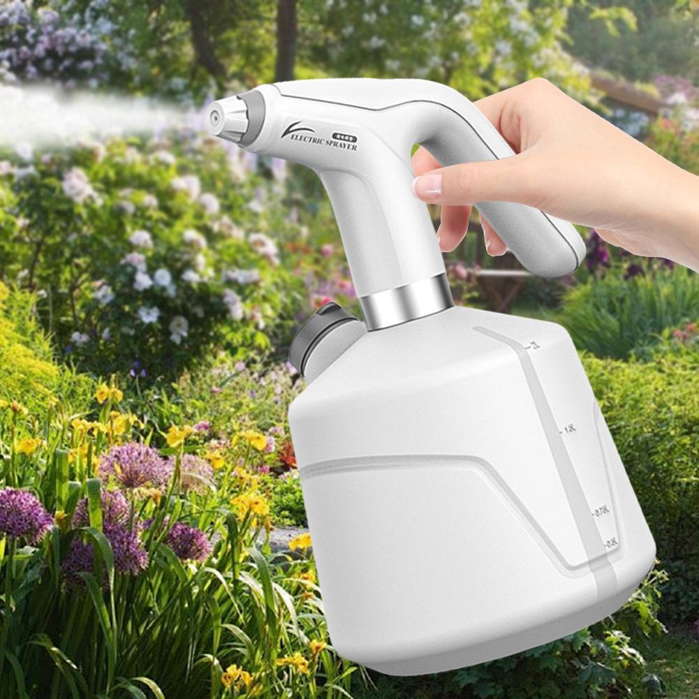 2/1L Electric Plant Spray Bottle Agriculture Garden Electric Sanitizing Sprayer USB Automatic Watering Irrigation Mist Sprayer