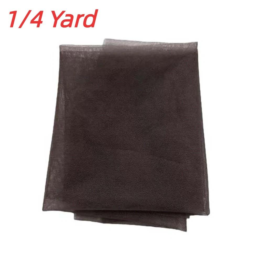 

Hair Accessories Front Lace For Wig Making Wig Accessories Hair Net Swiss Lace Wig Base dark brown&1/4 Yard