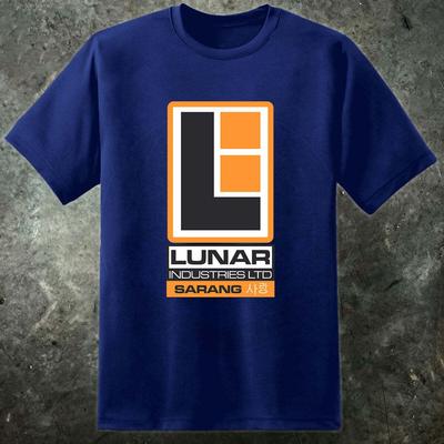 Lunar Industries Mond Film Herren Sci-Fi T-Shirt
