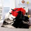 1PC Samurai Warrior Cosplay Costume Blanket Soft Comfortable All Seasons Perfect Sofa Office Travel Home Gift Idea