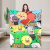 Inanimate Insanity All Characters Flannel Blanket Soft Throw Blanket for Home Decor Travel Print Bedspread Sofa Bed Cover