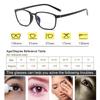 +1.0~+4.0 Presbyopia Eyeglasses Reading Glasses Resin Lens Ultralight PC Frame Flat Mirror Eyewear Spectacle Frames