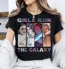 Star Wars Princess Leia Shirt Girls Run The Galaxy TShirt