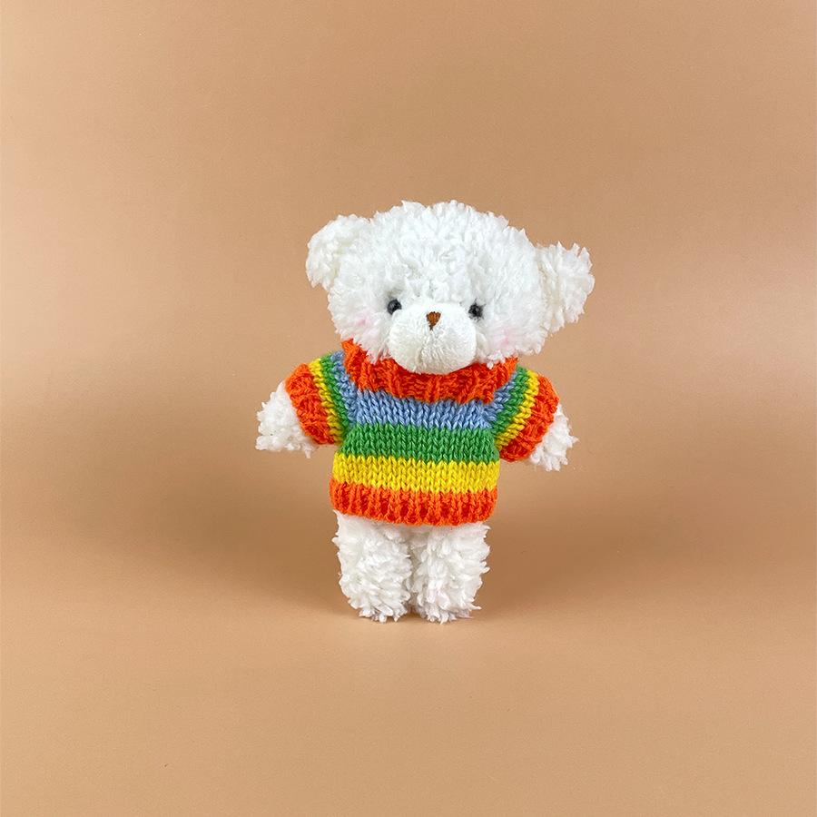 

3-10cm Doll Clothes Doll Accessories Doll Sweater Clothes Paired with Knitted Sweater Clothes Star Doll Cotton Doll Height about 10cm