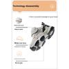 Anta Kids Synthetic Leather Comfortable Non-Slip Anti-Kick Wear-Resistant Low-Top Walking Shoes Baby Shoes White A12430003-1