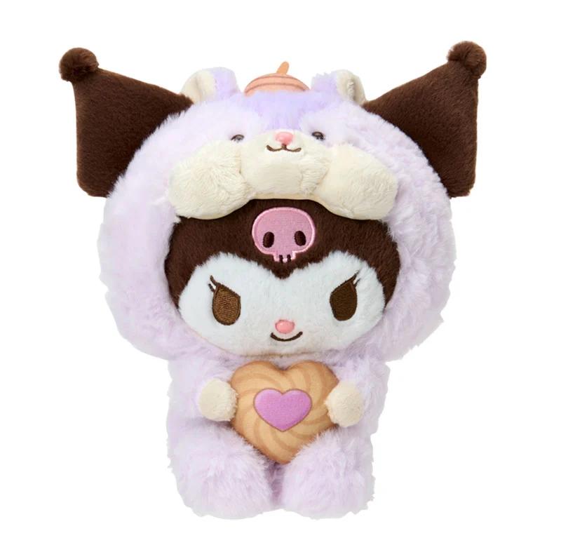 Sanrio KUROMI Plush doll (Fluffy Squirrel) Japan NEW Sanrio Characters