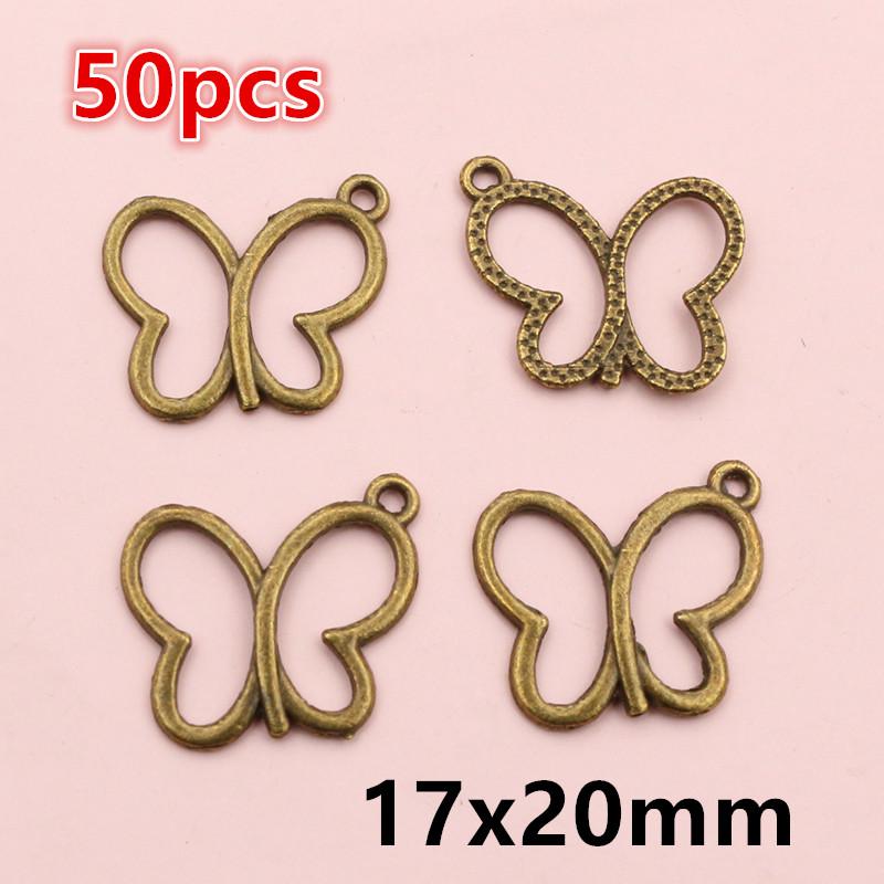 2-50 stuks Libelle Vlinder Bedeltjes Hanger Legering Metaal DIY Sieraden Maken Accessoires Onderdelen voor Kettingen Sleutelhangers Oorbellen