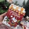 30Pcs Christmas Gingerbread Man Ballpoint Pen Retractable Gel Pen Creative Student Office Stationery Gift Pen Holiday Gift Novelty Stationery Teacher