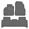 Velour Graphite Car Mats For: Renault Grand Scenic II Minivan (2003-2009)