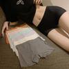 Damen Atmungsaktive Eisseide Nahtlose Mid-Waist Boxershorts - Bauchkontrolle & Anti-Exposition