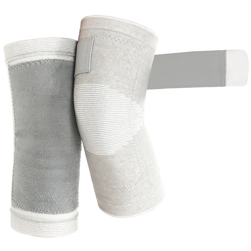 Unisex Fleecegefütterte Verdickte Verlängerte Knie- und Beinstulpen Winter Kälteschutz für ältere Menschen Kniegelenk