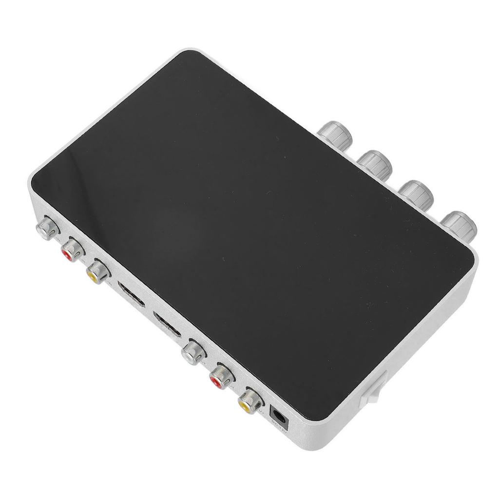 Karaoke Sound Mixer 4K Separate Volume Control 2 Channel Mic Inputs Karaoke Mixer for Television TV
