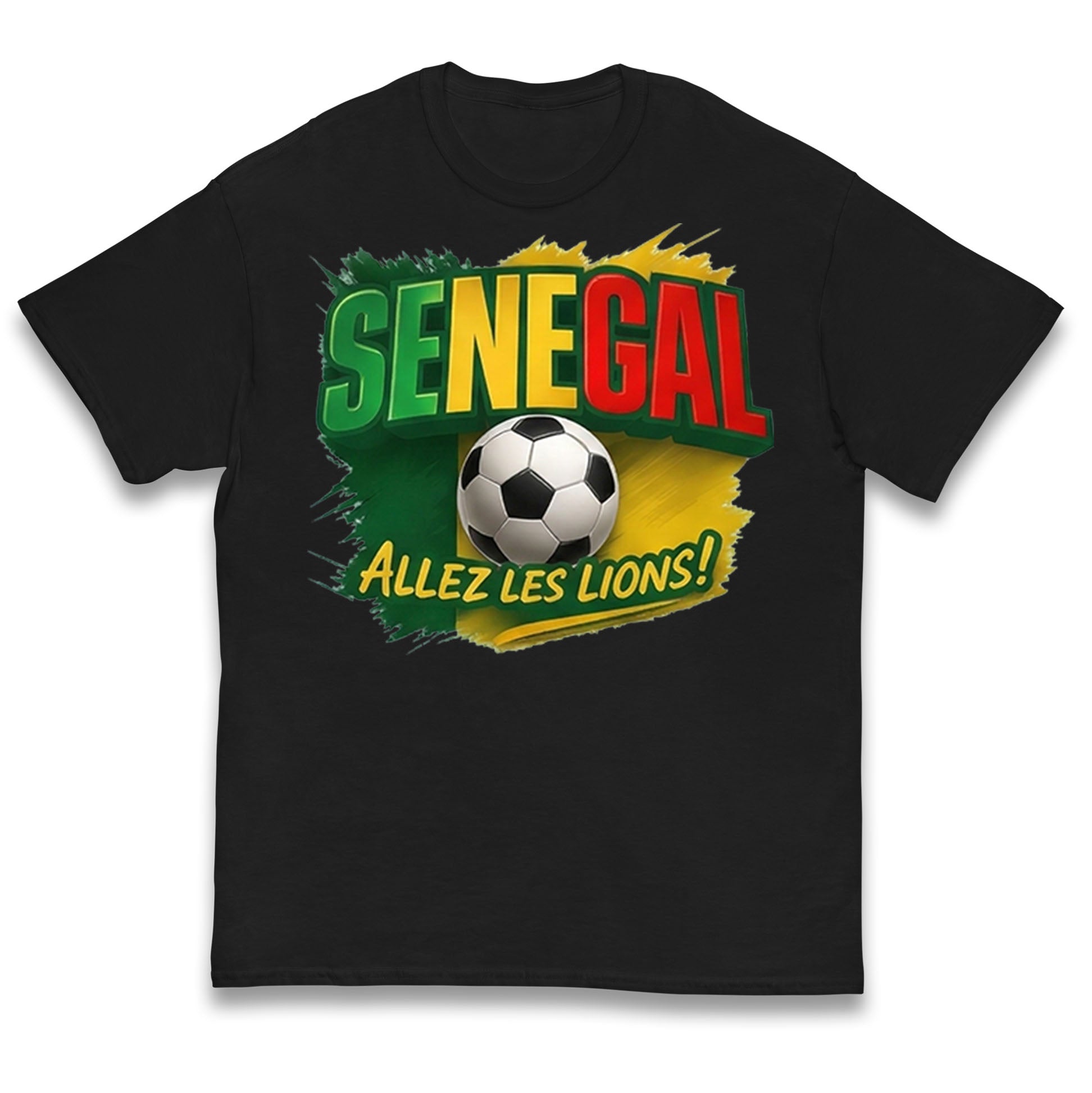 Senegal Allez les Lions Kids T Shirt 100