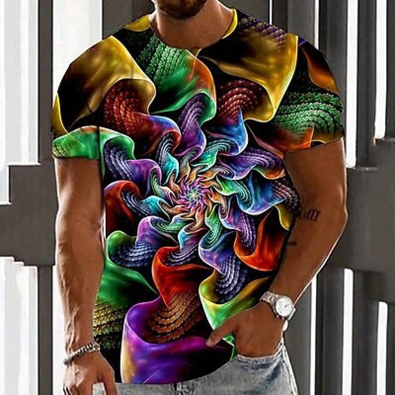 

Муж. Футболка Футболка Хэллоуин Рубашка Графика Черепа Круглый вырез Одежда Одежда 3D принт На открытом воздухе Повседневные С короткими рукавами С принтом Модельер Винтаж 6XL