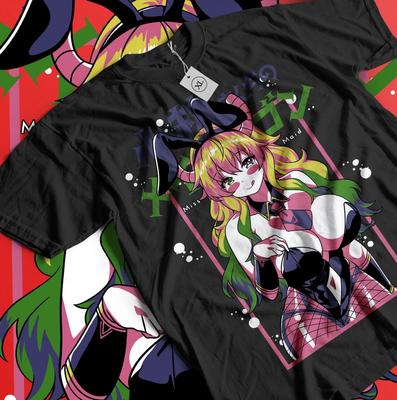 T-shirt Tohru Kobayashi-san Chi no Maid Dragon Fille waifu anime T-shirt Toutes Tailles Unisexe