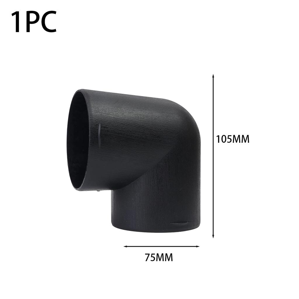 Air Vent Outlet L Elbow Connector Bend Piece Duct Pipe Ducting Hose Connect for Diesel Heater Car Truck VAN Camper 60MM/75MM