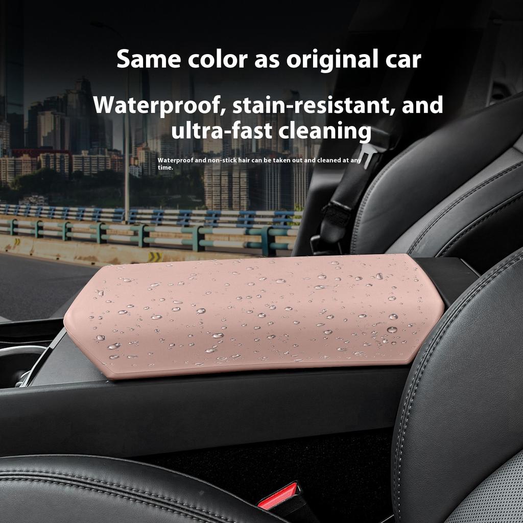 Fit For Tesla Model 3 Highland  Model Y Juniper Armrest Box Silicone Protection Cover Central Handrest Box Cover Interior