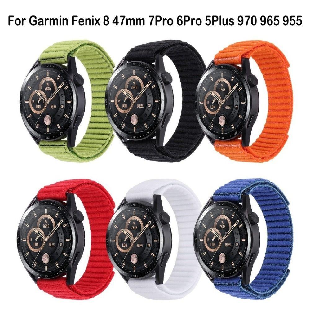 Breathable Watch Band for Garmin Fenix 8 7 6 Pro Epix 2 Forerunner 970 965 955 945 935 570 265 255