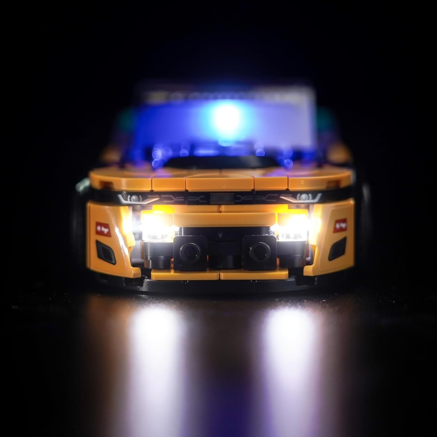 

Модернизированный набор светодиодной подсветки для конструктора Lego Speed Champions NASCAR Next Gen Chevrolet Camaro ZL1, совместимый с Lego 76935 (Модель не входит в комплект)