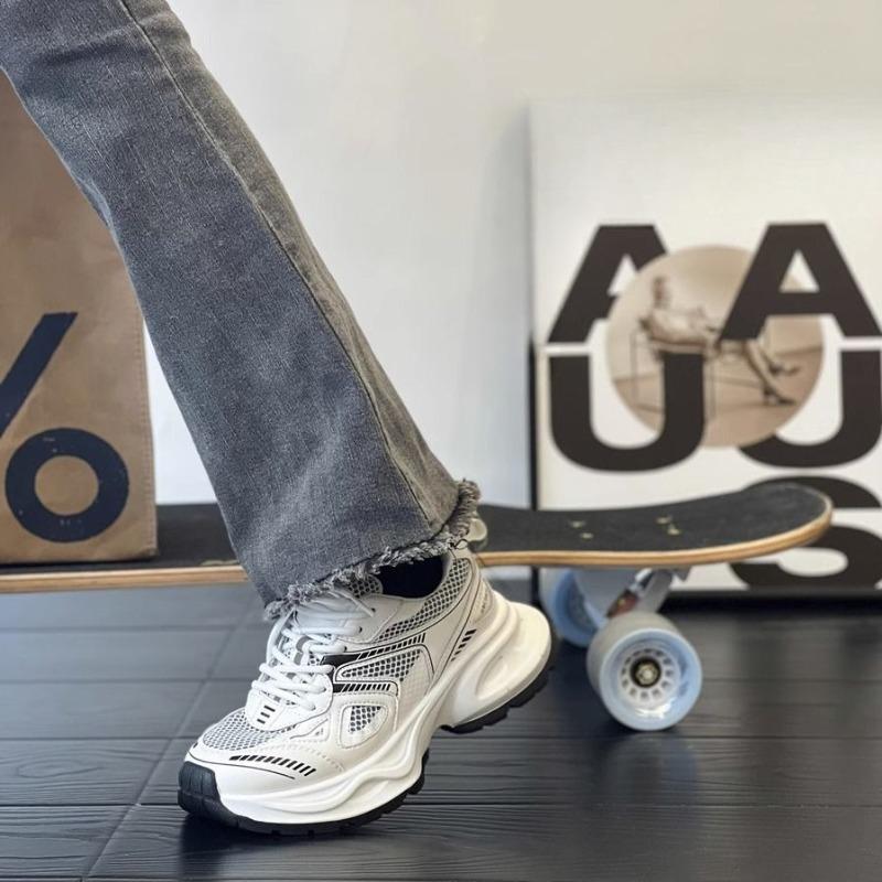 Thick-soled Dad Shoes for Women, Breathable and Versatile Casual Shoes, Retro Running Sports Shoes