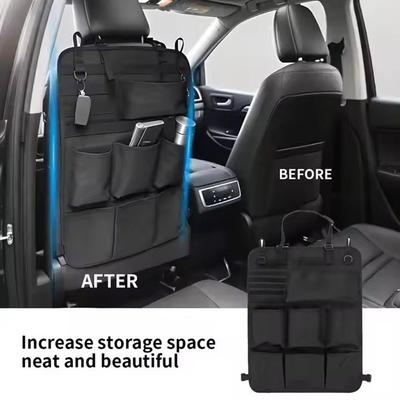 Car Seat Storage Hanging Bag Organizer Seat Back Storage Bag Tactical Camo Bags Car Stowing Tidying Pocket Interior Accessories
