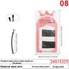 Crown Card Black Steel Clip Girls' Small Hair Clip Bangs Hair Clip Straight Clip Hair Accessory