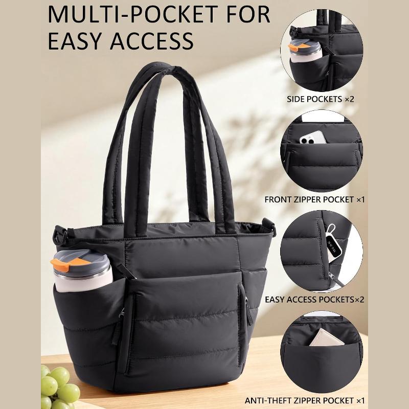 Borsa Pranzo per Donne Gonfia Borsa Pranzo Termica Borsa Tote Frigo