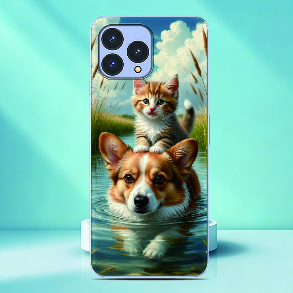 Pet Dog Pug Phone Case For Cubot A40 X100 A20 A10 Max 5 3 P80 P50 X70 X50 Note 60 50 21 J7 Power Custom Picture Back Cover