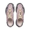 Li Ning Fuyiao 2.0 Trail V3 Comfortable Shock Absorbing Durable Low Top Casual Running Shoes Kids sneaker Pink Purple ARXW022-4