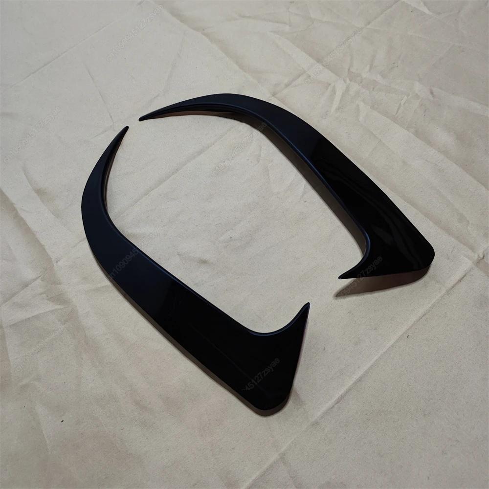 Rear Bumper Spoiler Sticker Fender Canard Fins Trims For Mercedes Benz CLA Class W117 C117 CLA200 220 250 260 45 AMG 2013-2019