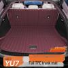 Xiaomi YU7 TPE Trunk Mat & Non-Slip Backrest Pad