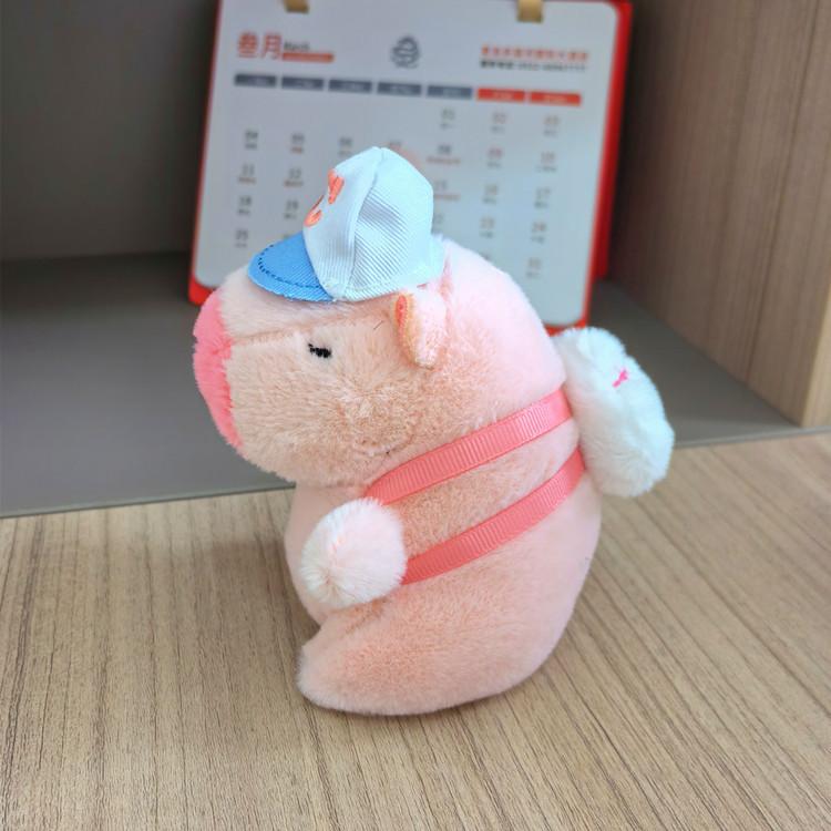 peluches Capybara Plush Keychain Bag Pendant Hanging Decoration Cute Stuffed Doll Toy Desktop Doll Ornament Car Keyring Kid Gift