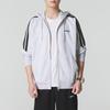 adidas Men's Three-Stripe Hooded Running Jacket KA2579