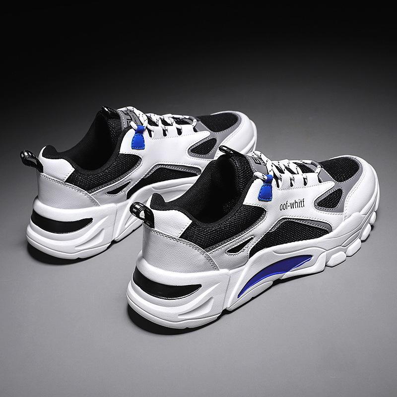 Casual shoes men's trend versatile student shoes soft-soled shoes mesh running shoes men's sports shoes