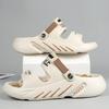 Herren Sportschuhe für Herren 2024 Sommer Herren Sandalen Lässige Sneaker Herren Sandalen Echtes Leder Flache Sandale Herren Hausschuhe Verkauf