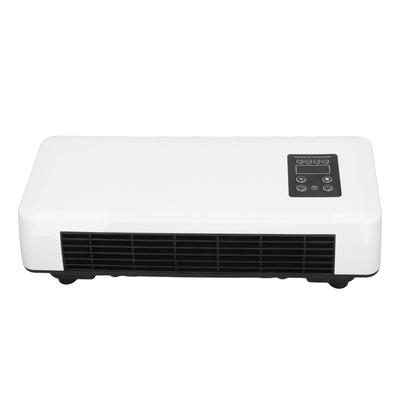 Calentador de Aire Acondicionado Montado en Pared Ajustable Dos Modos Portátil Pantalla Táctil Calentador de Aire Acondicionado Montado en Pared para Oficina Dormitorio