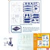 Solar Powered 6in1 Diy Assembly Educational Toy For Kids Stem Learning