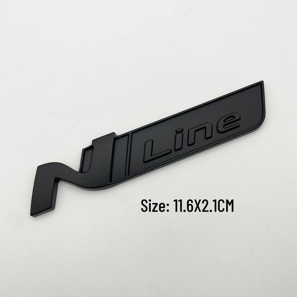 Hyundai Elantra Nline Sport Metal Car Emblem for Side or Tail Modification
