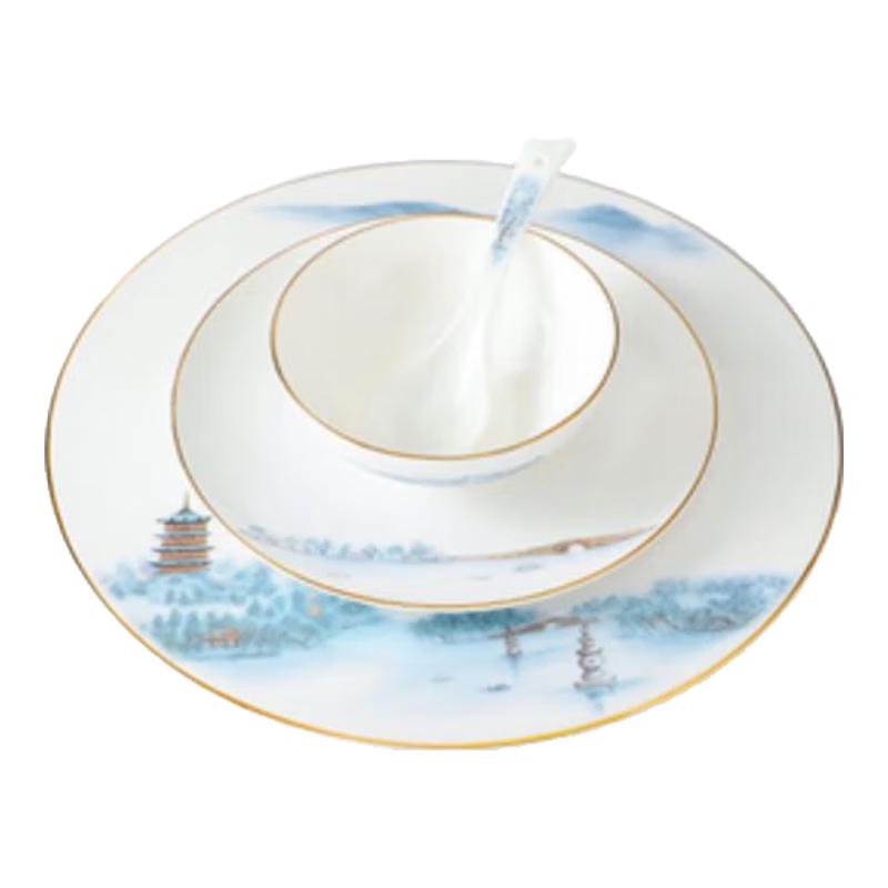 Chinese Style Ceramic Tableware Set