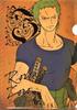 One Piece Clear File Zoro Vintage Series Official Merchandise