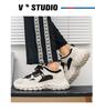 Herren Sneaker Weiß Sportschuhe Rutschfeste Schuhe Komfort Männliche Studenten Trendige Laufschuhe Dicke Sohle Schnürschuhe Freizeitschuhe