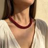 Fashionable Exaggerated Retro Beads Women'S Necklace Bohemian Creative Design Production Banquet Wedding Party Jewelry