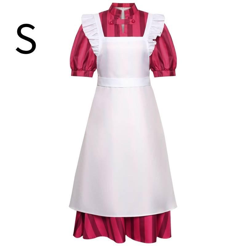 Halloween Cosplay Costume Lovely Egret And Young Tongzi Apron Dress Anime Character Play Stage Uniform