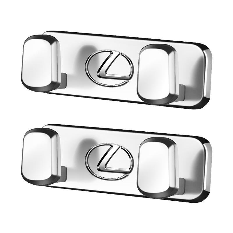 Zinc Alloy Car Hook Adhesive Storage Hooks Interior Accessories For Lexus F-SPORT ES RX NX LS UX LM LX GX LC RZ IS CT GS RC HS
